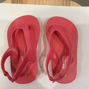Old Navy Vibrant Coral Sandals